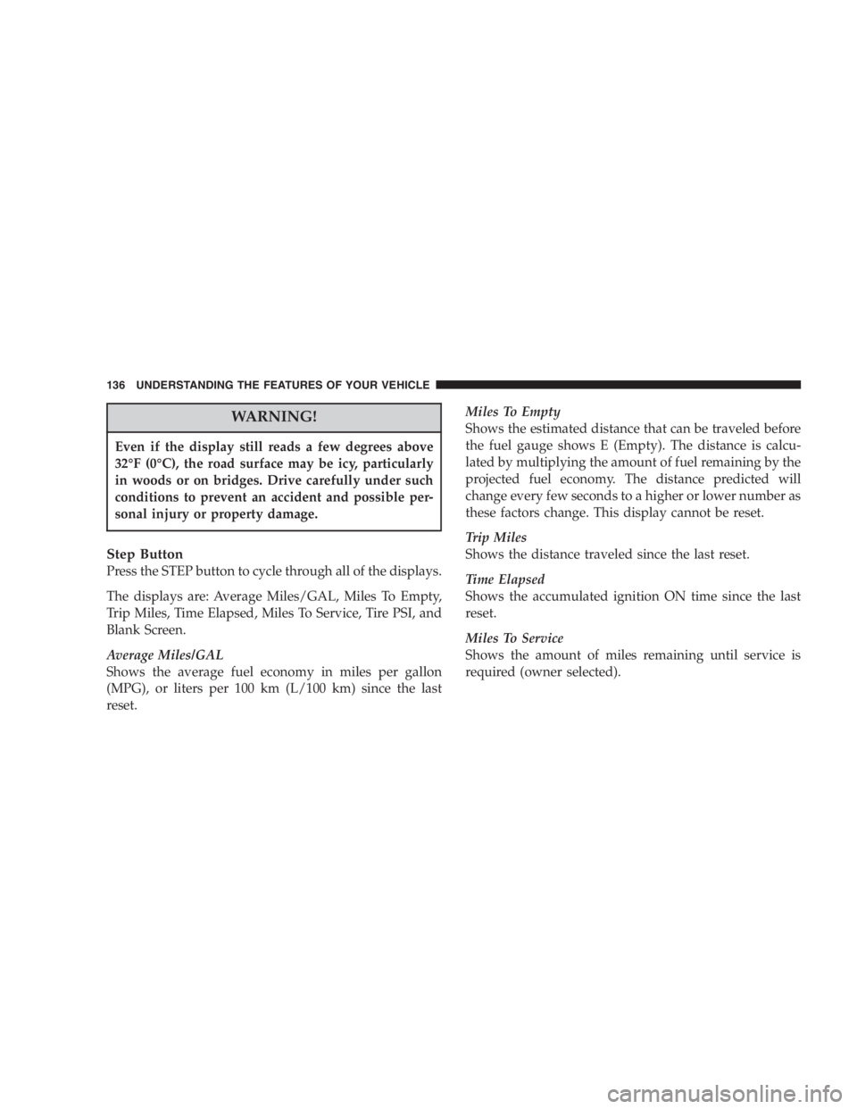JEEP LIBERTY 2005  Owners Manual 