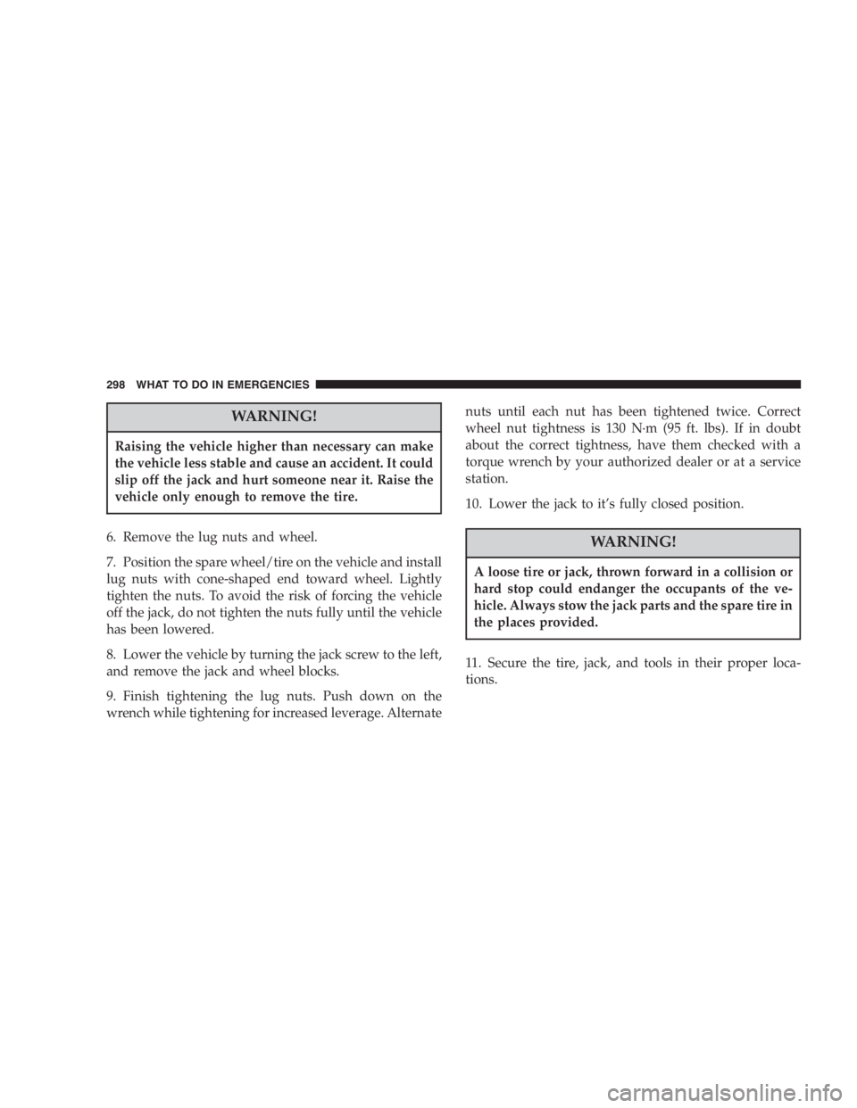 JEEP LIBERTY 2005 Owners Manual Glass Open Display
THINGS TO KNOW BEFORE STARTING YOUR VEHICLE 33 JEEP LIBERTY 2005 Owners Manual Glass Open Display
THINGS TO KNOW BEFORE STARTING YOUR VEHICLE 33