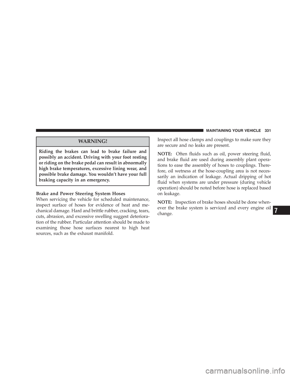 JEEP LIBERTY 2005  Owners Manual 