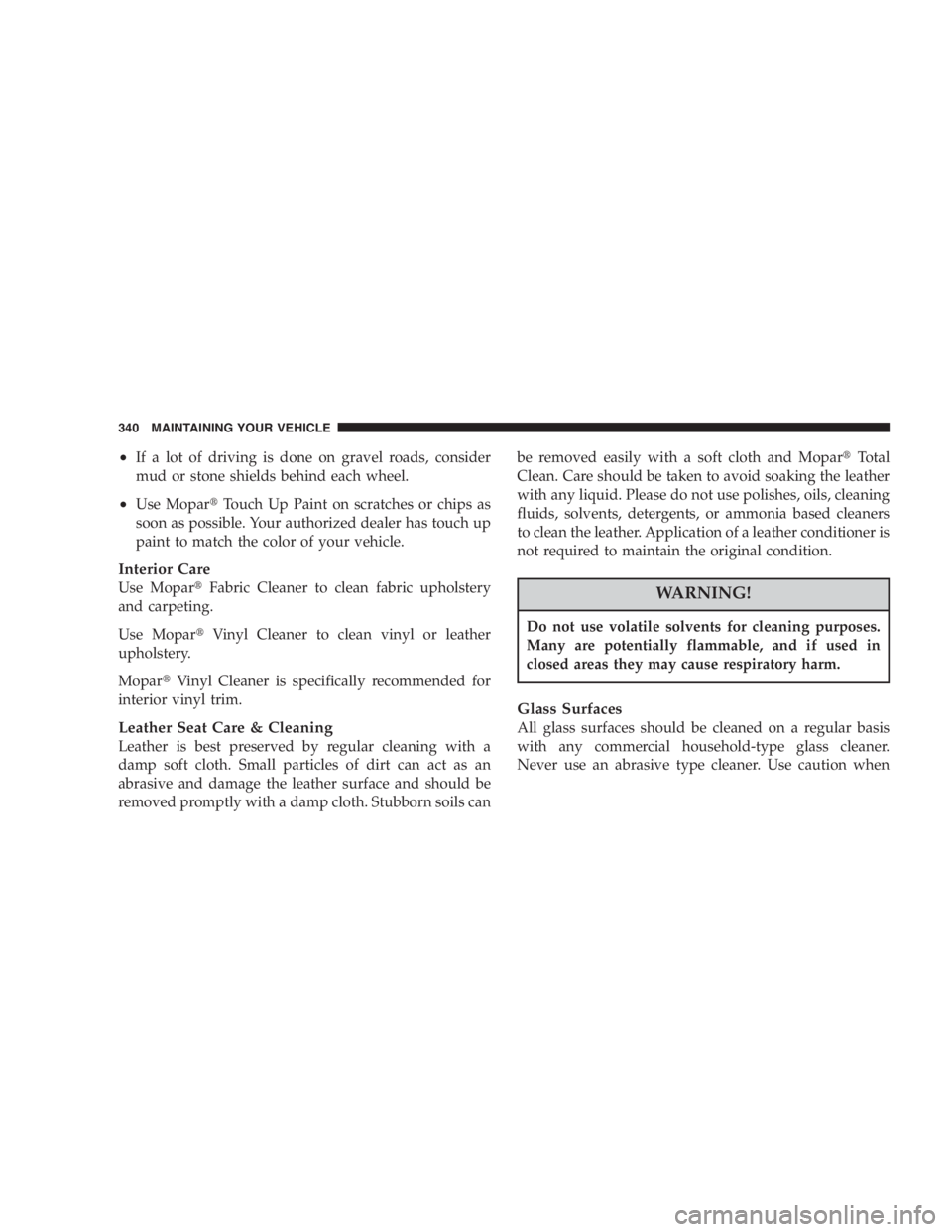 JEEP LIBERTY 2005  Owners Manual 