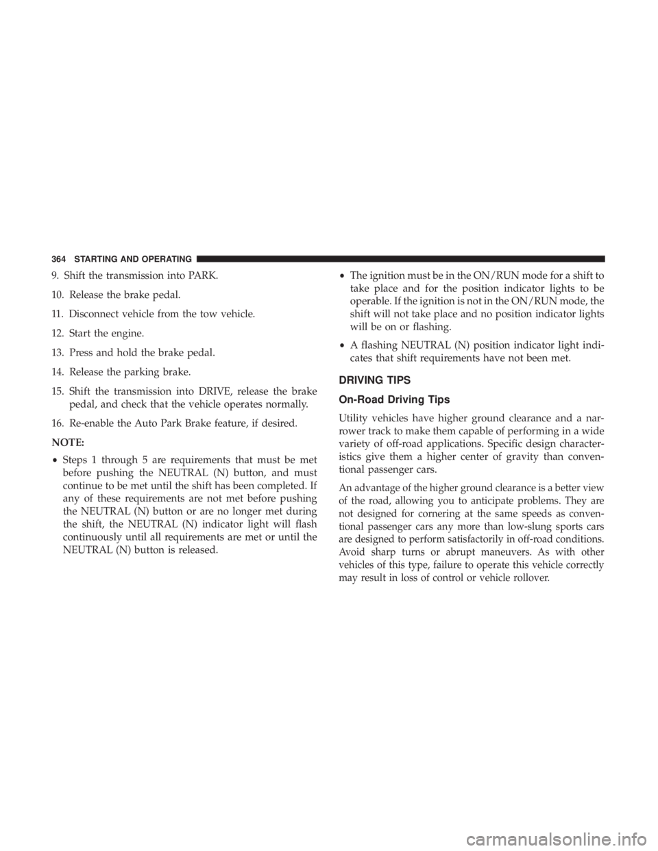 JEEP CHEROKEE TRAILHAWK 2018  Owners Manual 