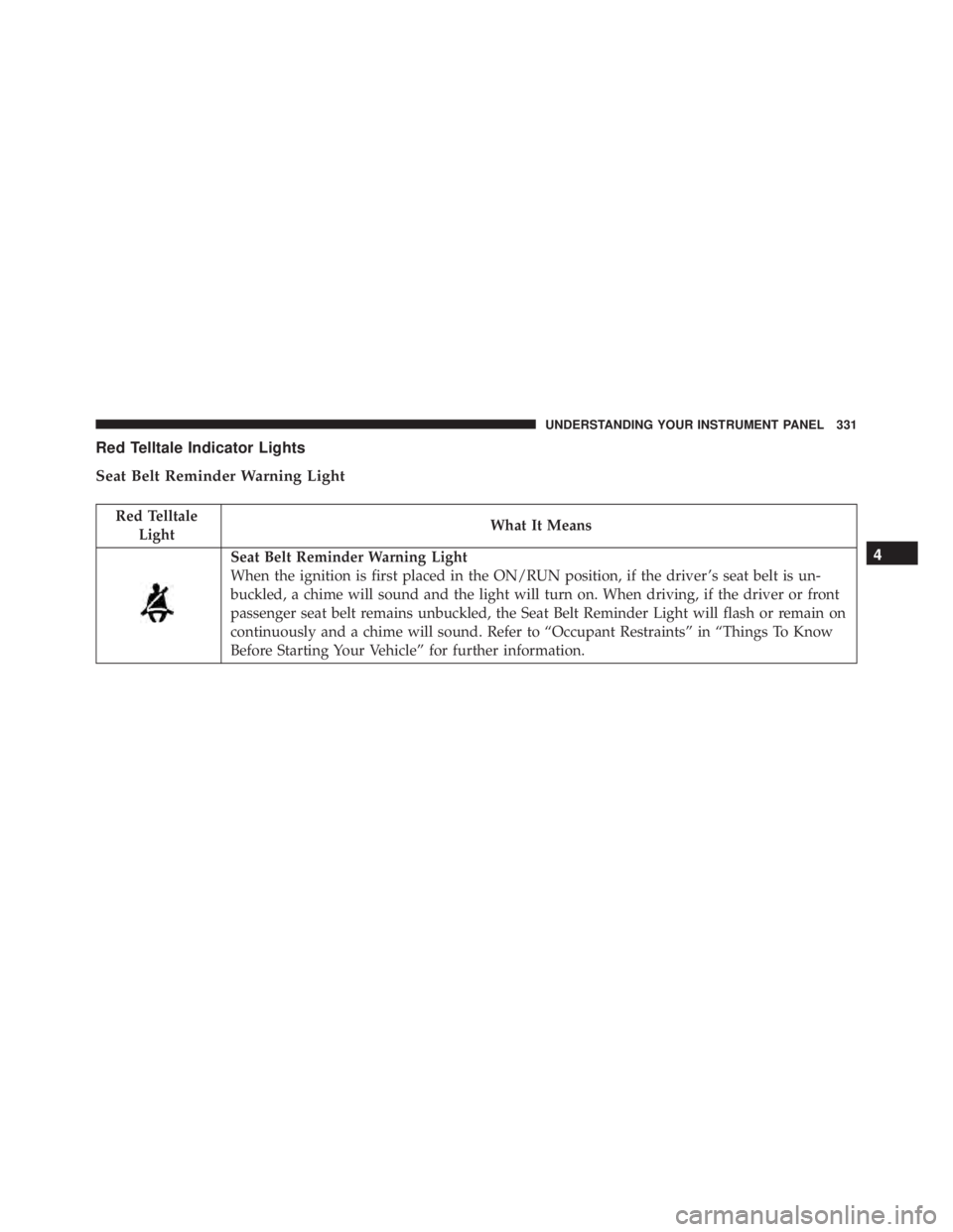 JEEP CHEROKEE TRAILHAWK 2016  Owners Manual 