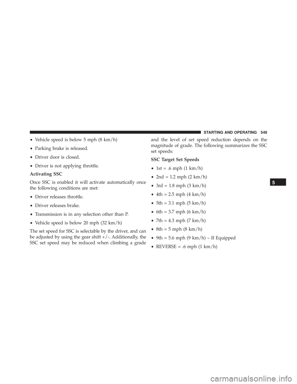 JEEP CHEROKEE TRAILHAWK 2016  Owners Manual 