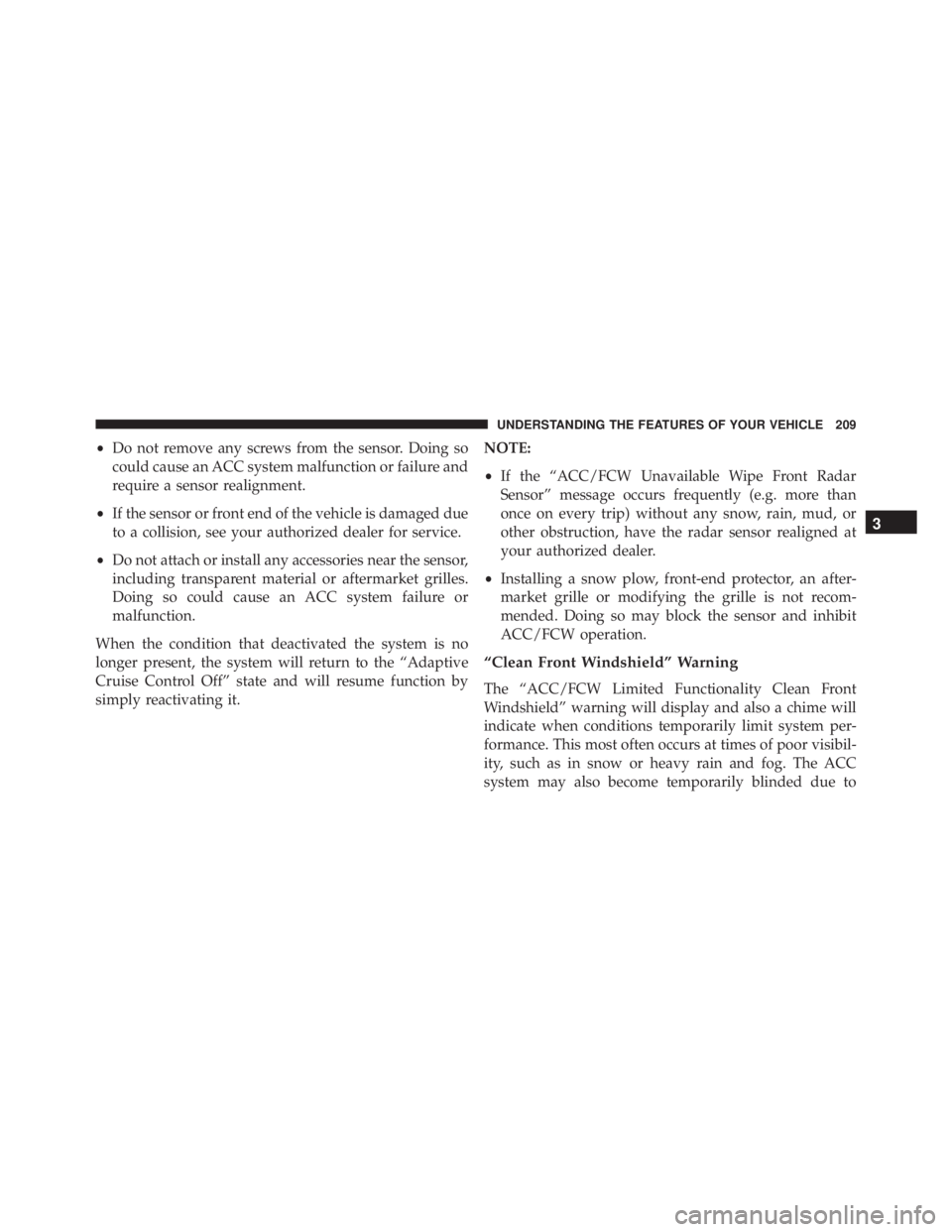 JEEP CHEROKEE LIMITED 2016  Owners Manual 