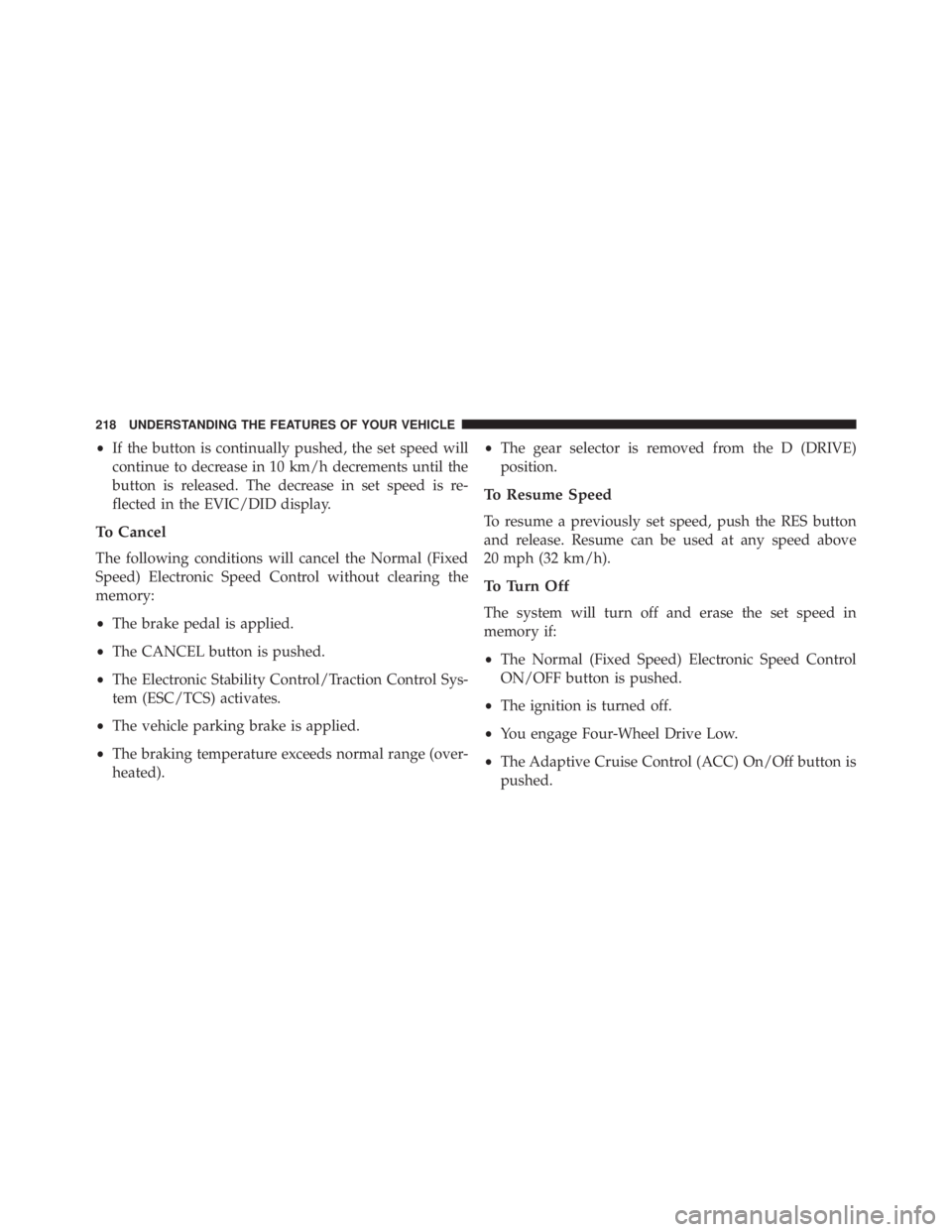JEEP CHEROKEE LIMITED 2016  Owners Manual 
