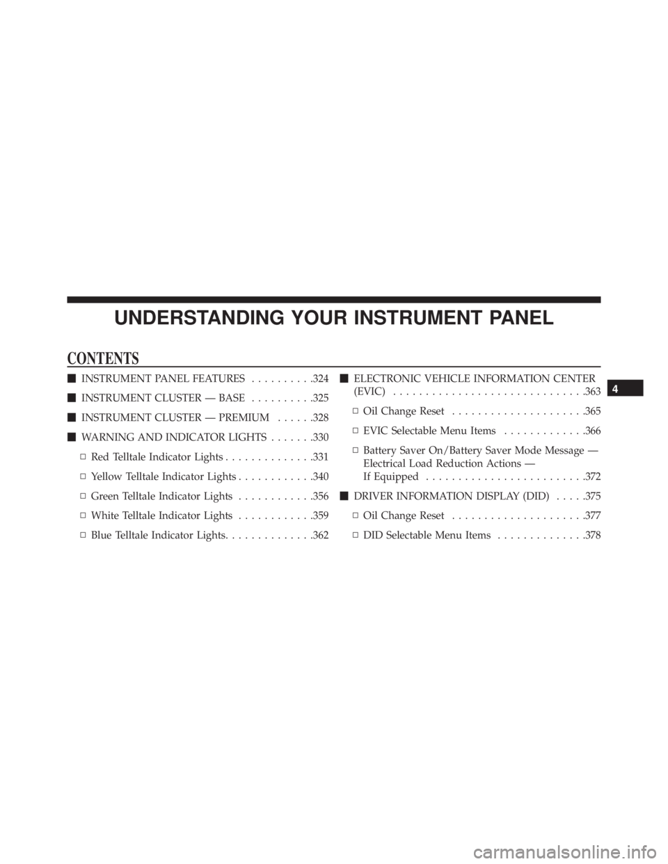 JEEP CHEROKEE LIMITED 2016  Owners Manual 