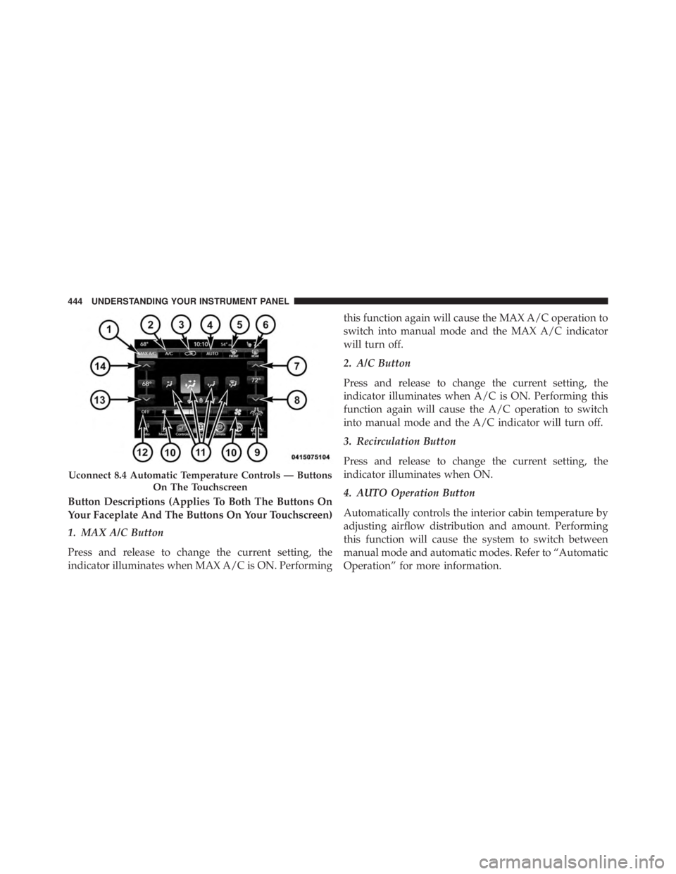 JEEP CHEROKEE LIMITED 2016  Owners Manual 