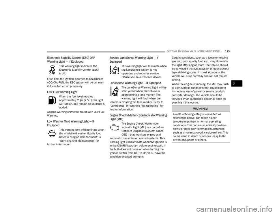 JEEP CHEROKEE TRAILHAWK 2020  Owners Manual �:�$�5�1�,�1�*�
�$��P�D�O�I�X�Q�F�W�L�R�Q�L�Q�J��F�D�W�D�O�\�W�L�F��F�R�Q�Y�H�U�W�H�U���D�V�
�U�H�I�H�U�H�Q�F�H�G��D�E�R�Y�H���F�D�Q��U�H�D�F�K��K�L�J�K�H�U�
�W�H�P�S�H�U�D�W�X�U�H�V��W�