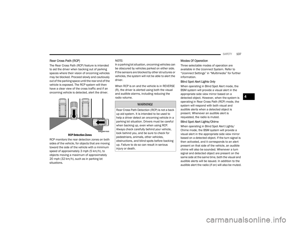 JEEP CHEROKEE TRAILHAWK 2020  Owners Manual �:�$�5�1�,�1�*�
�5�H�D�U��&�U�R�V�V��3�D�W�K���H�W�H�F�W�L�R�Q���5�&�3�\f��L�V��Q�R�W��D��E�D�F�N�
�X�S��D�L�G��V�\�V�W�H�P���,�W��L�V��L�Q�W�H�Q�G�H�G��W�R��E�H��X�V�H�G��W�R�
