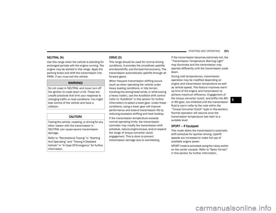 JEEP CHEROKEE TRAILHAWK 2020  Owners Manual �:�$�5�1�,�1�*�
��R��Q�R�W��F�R�D�V�W��L�Q��1�(�8�7�5�$�/��D�Q�G��Q�H�Y�H�U��W�X�U�Q��R�I�I�
�W�K�H��L�J�Q�L�W�L�R�Q��W�R��F�R�D�V�W��G�R�Z�Q��D��K�L�O�O���7�K�H�V�H��D�U�H�
�X�Q�