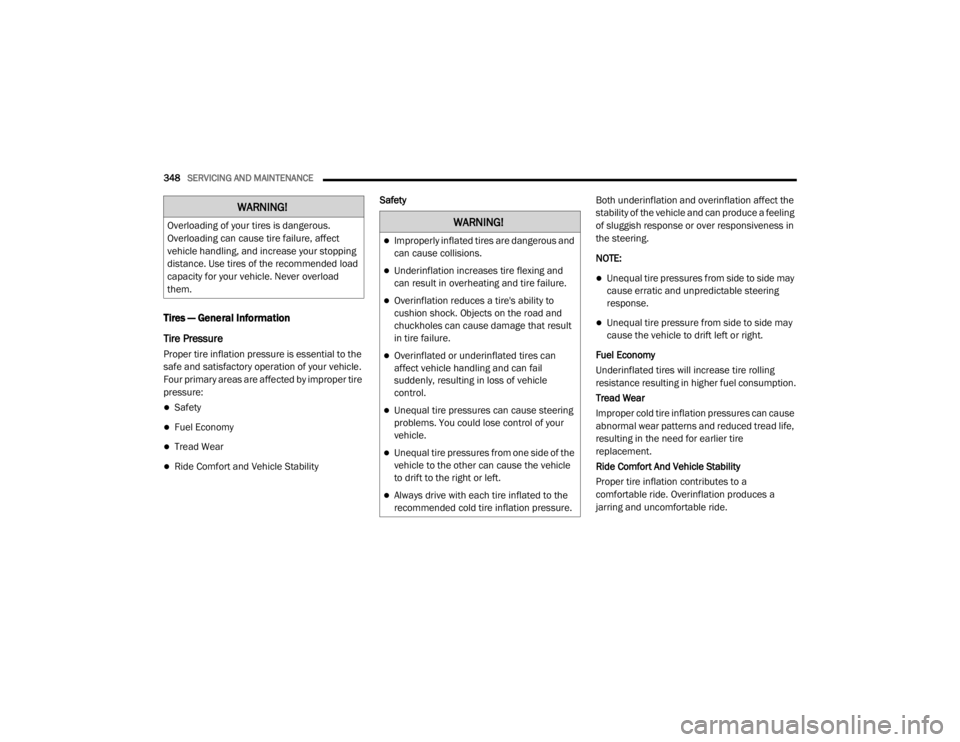 JEEP CHEROKEE TRAILHAWK 2020  Owners Manual �:�$�5�1�,�1�*�
�2�Y�H�U�O�R�D�G�L�Q�J��R�I��\�R�X�U��W�L�U�H�V��L�V��G�D�Q�J�H�U�R�X�V��
�2�Y�H�U�O�R�D�G�L�Q�J��F�D�Q��F�D�X�V�H��W�L�U�H��I�D�L�O�X�U�H���D�I�I�H�F�W�
�Y�H�K�L�F�O�H�