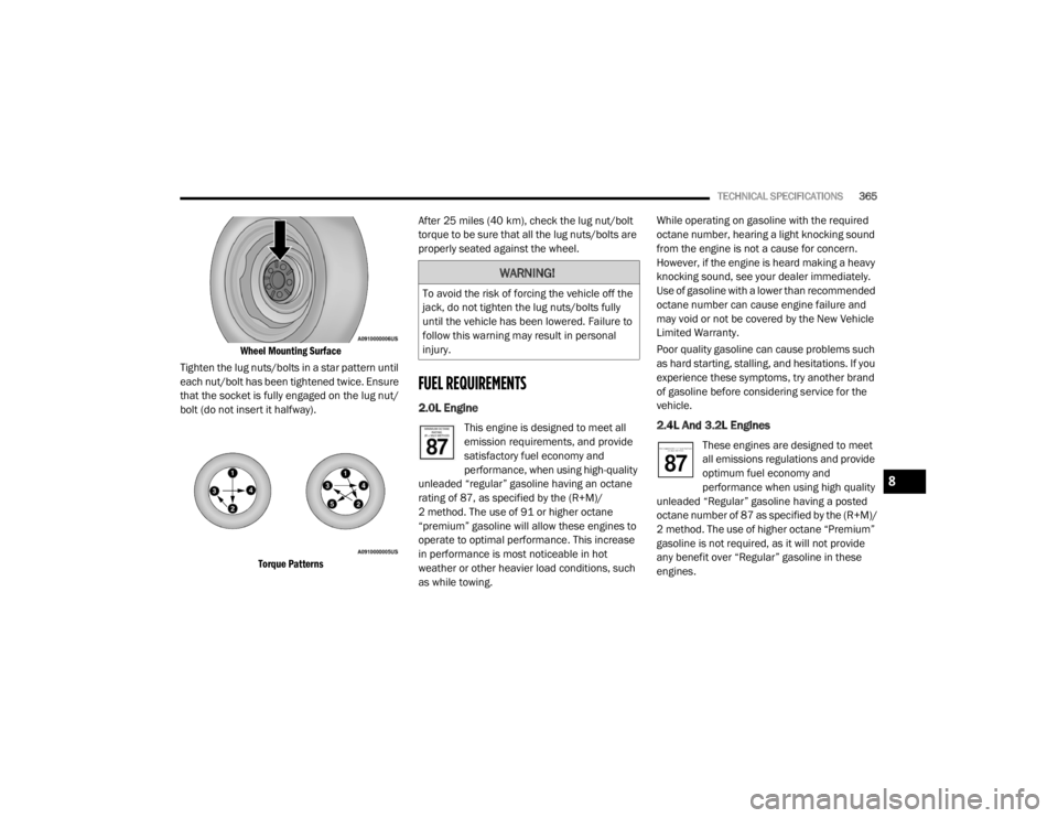 JEEP CHEROKEE TRAILHAWK 2020  Owners Manual �:�$�5�1�,�1�*�
�7�R��D�Y�R�L�G��W�K�H��U�L�V�N��R�I��I�R�U�F�L�Q�J��W�K�H��Y�H�K�L�F�O�H��R�I�I��W�K�H�
�M�D�F�N���G�R��Q�R�W��W�L�J�K�W�H�Q��W�K�H��O�X�J��Q�X�W�V��E�R�O�W�V��I�X