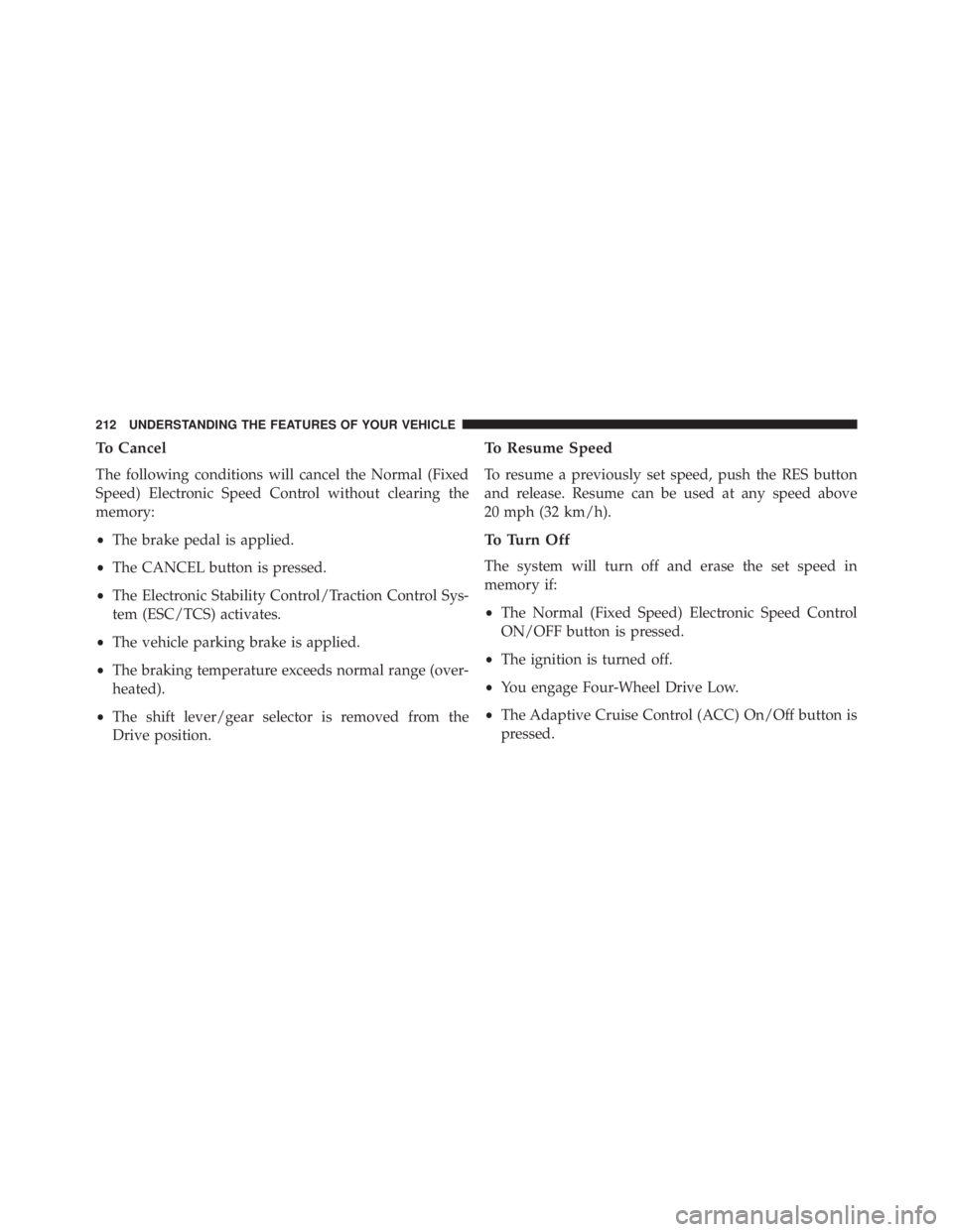 JEEP CHEROKEE OVERLAND 2014 Owners Manual JEEP CHEROKEE OVERLAND 2014 Owners Manual