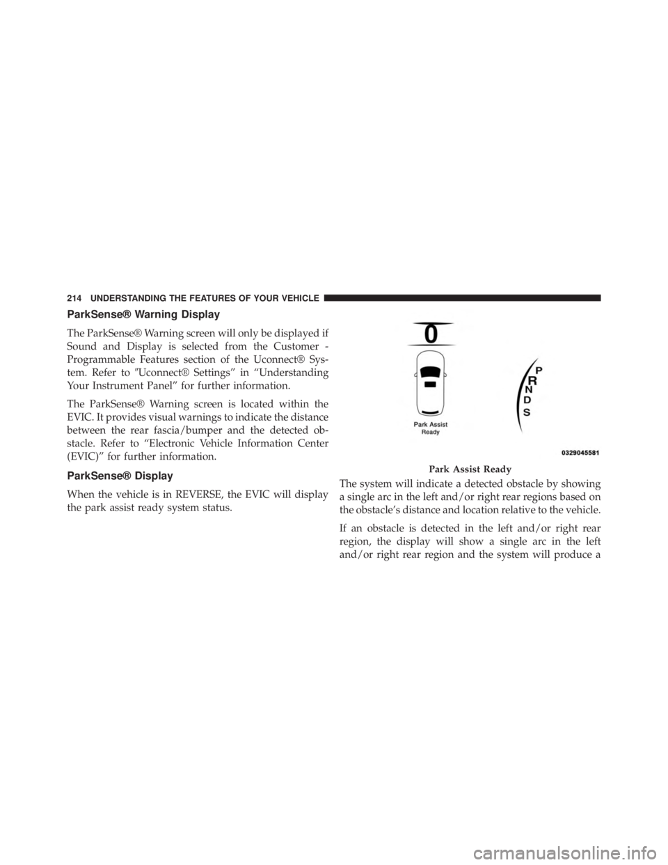 JEEP CHEROKEE OVERLAND 2014 Owners Manual JEEP CHEROKEE OVERLAND 2014 Owners Manual