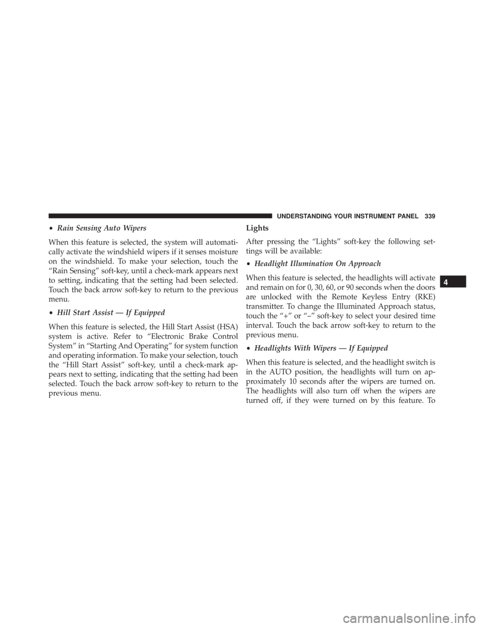 JEEP CHEROKEE OVERLAND 2014 Owners Manual JEEP CHEROKEE OVERLAND 2014 Owners Manual