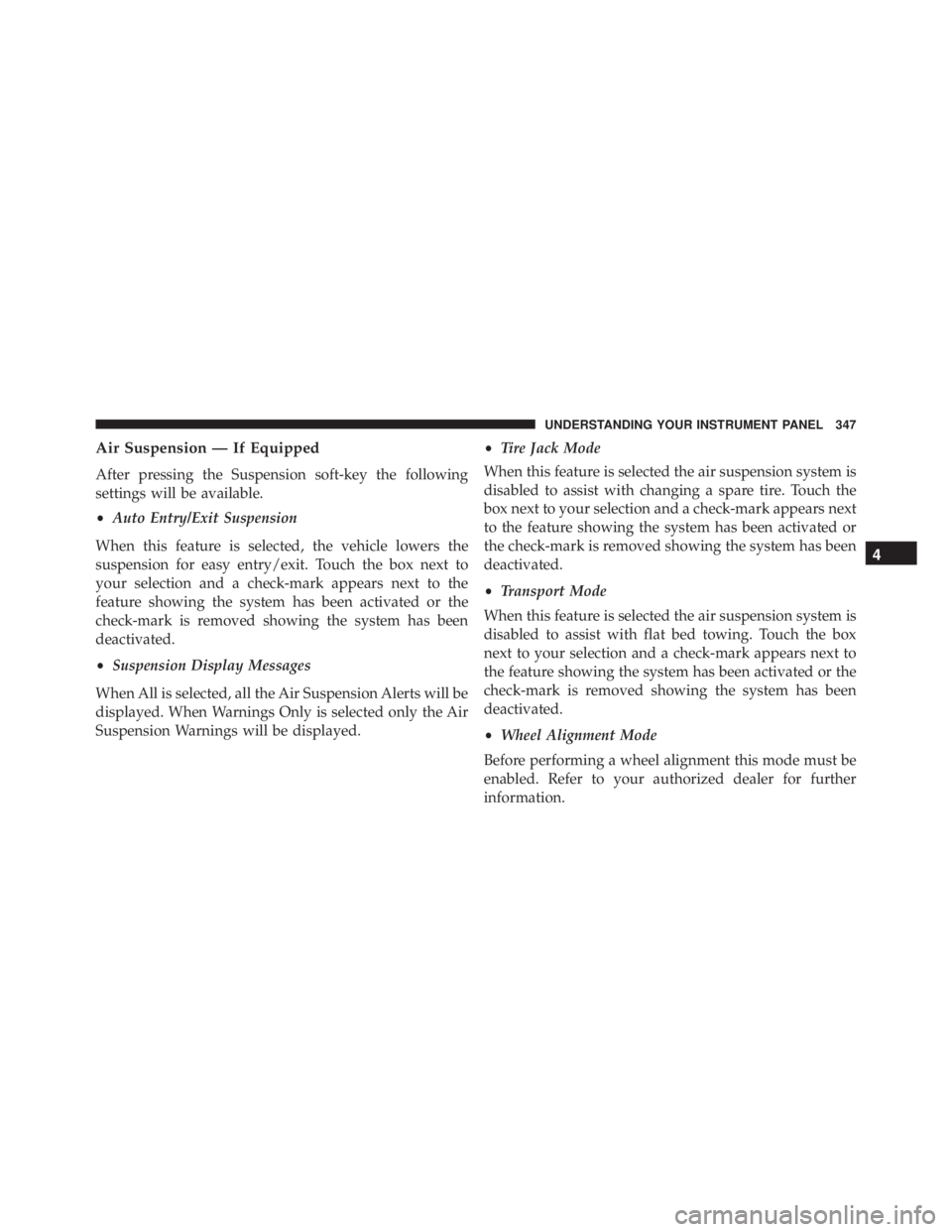 JEEP CHEROKEE OVERLAND 2014 Owners Manual JEEP CHEROKEE OVERLAND 2014 Owners Manual