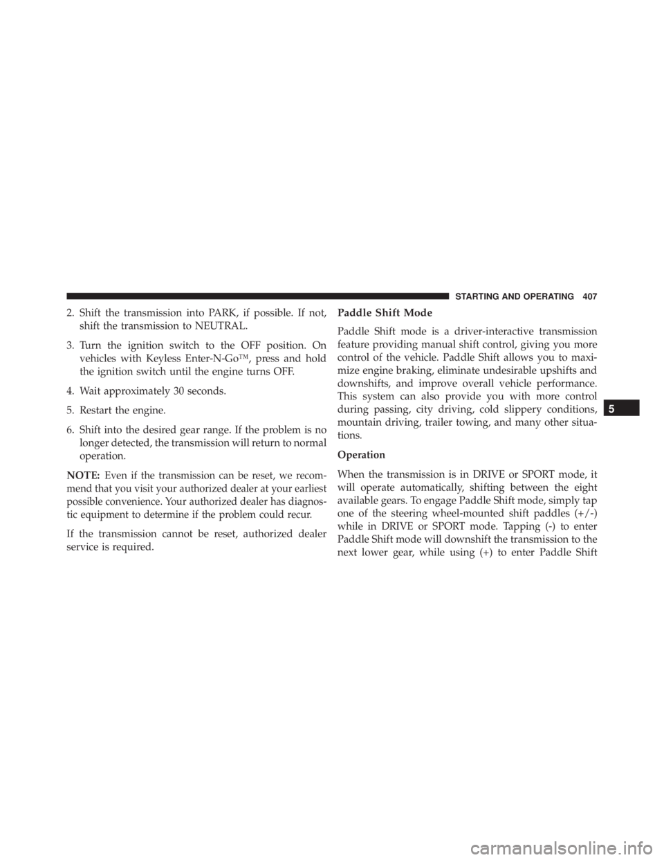 JEEP CHEROKEE OVERLAND 2014 Owners Manual JEEP CHEROKEE OVERLAND 2014 Owners Manual