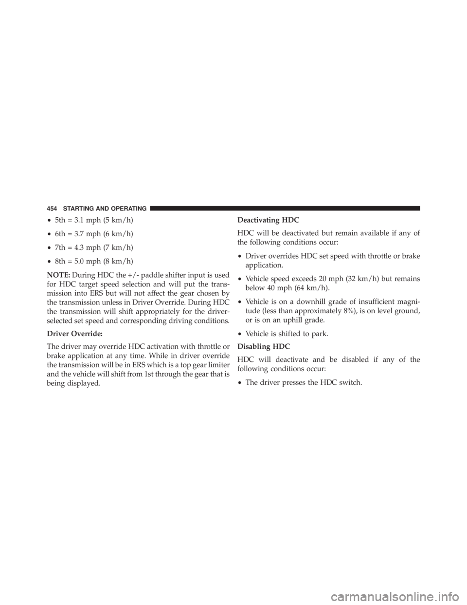 JEEP CHEROKEE OVERLAND 2014  Owners Manual 