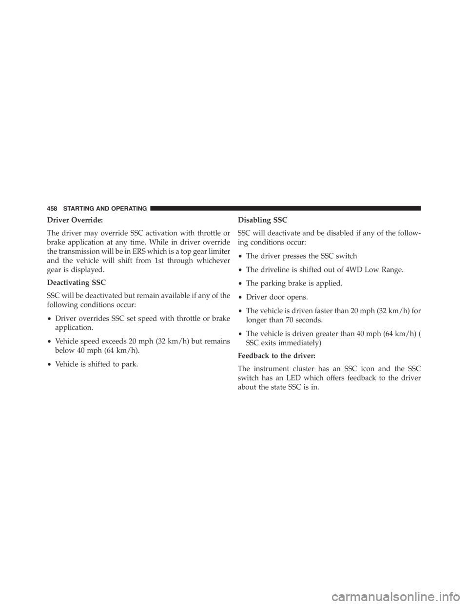 JEEP CHEROKEE OVERLAND 2014  Owners Manual 