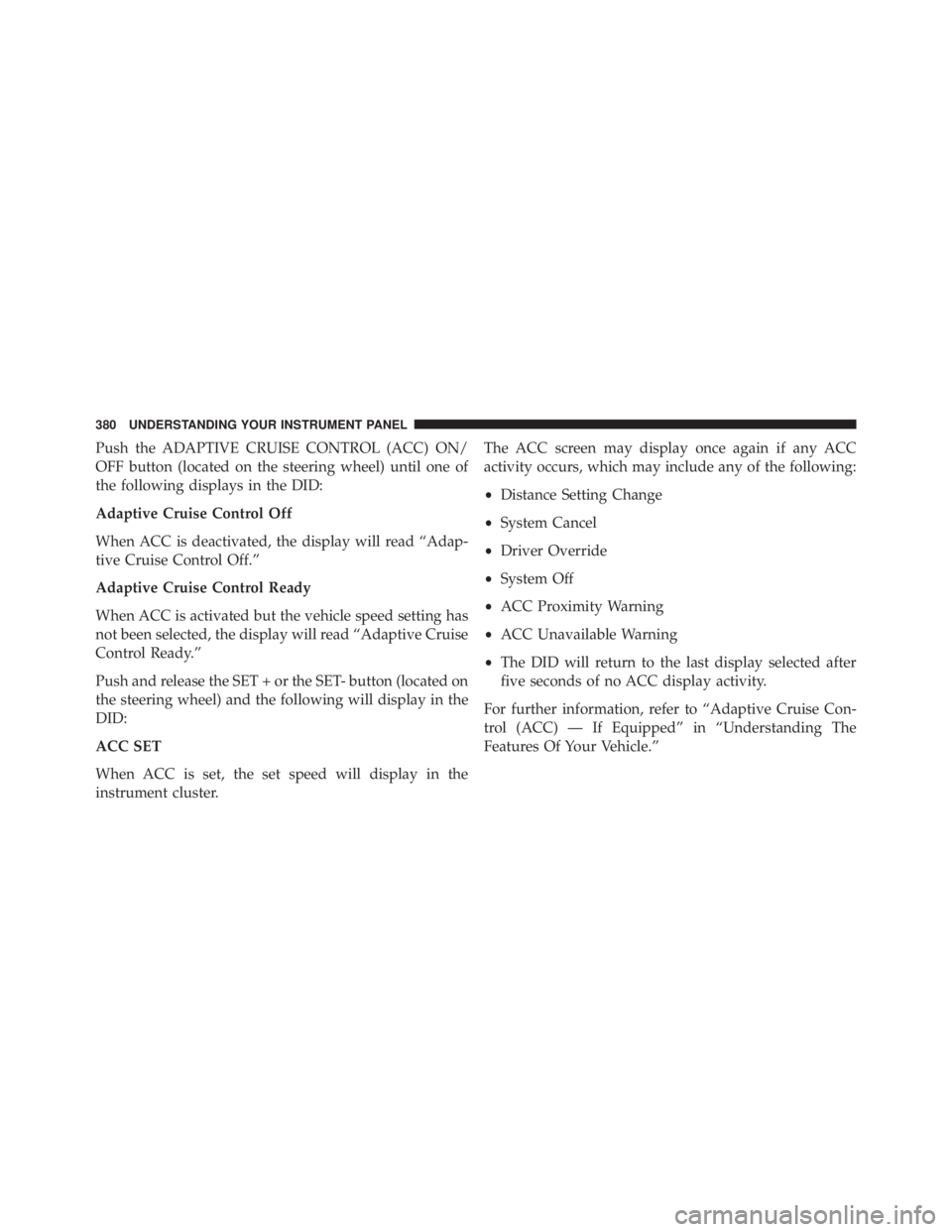 JEEP CHEROKEE LATITUDE 2016  Owners Manual 