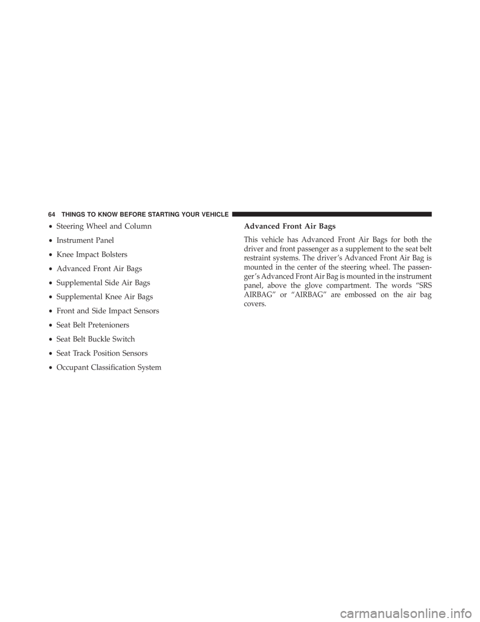 JEEP CHEROKEE TRAILHAWK 2015 Repair Manual 