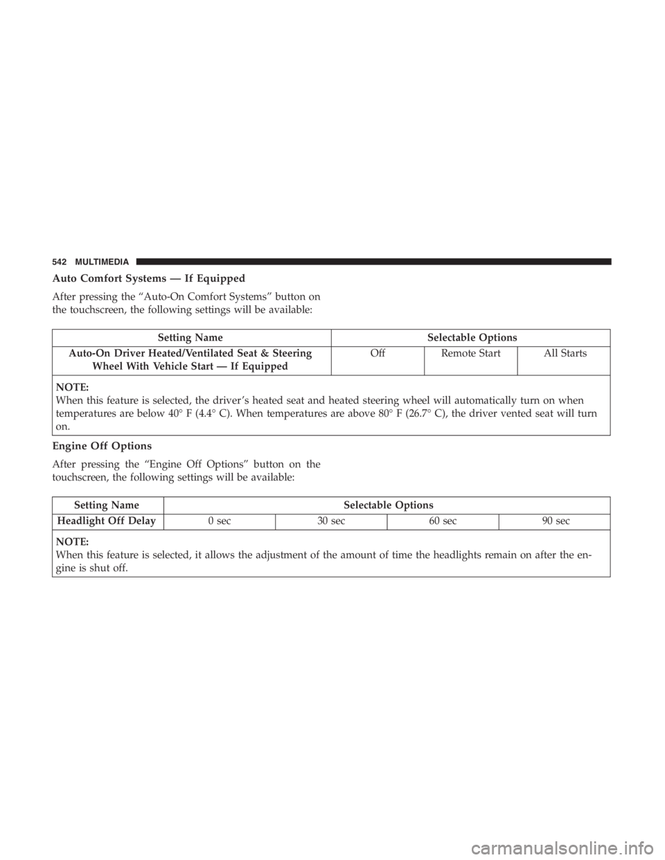 JEEP CHEROKEE LIMITED 2019  Owners Manual 