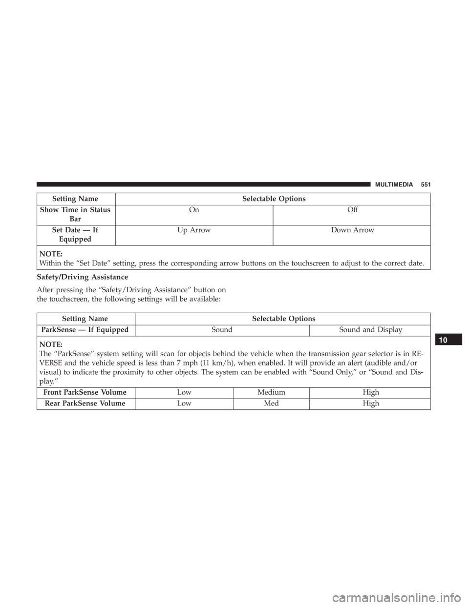 JEEP CHEROKEE LIMITED 2019  Owners Manual 