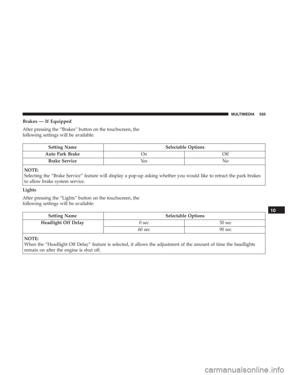 JEEP CHEROKEE LIMITED 2019  Owners Manual 