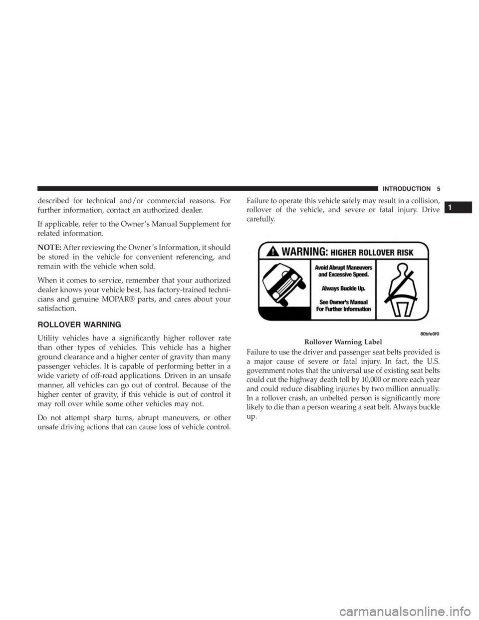 JEEP CHEROKEE LIMITED 2019  Owners Manual 