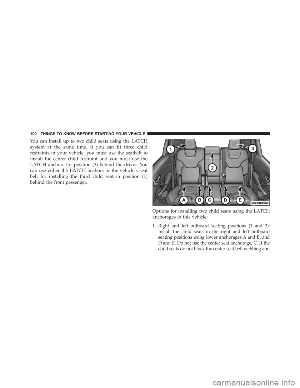 JEEP CHEROKEE LATITUDE 2015  Owners Manual 