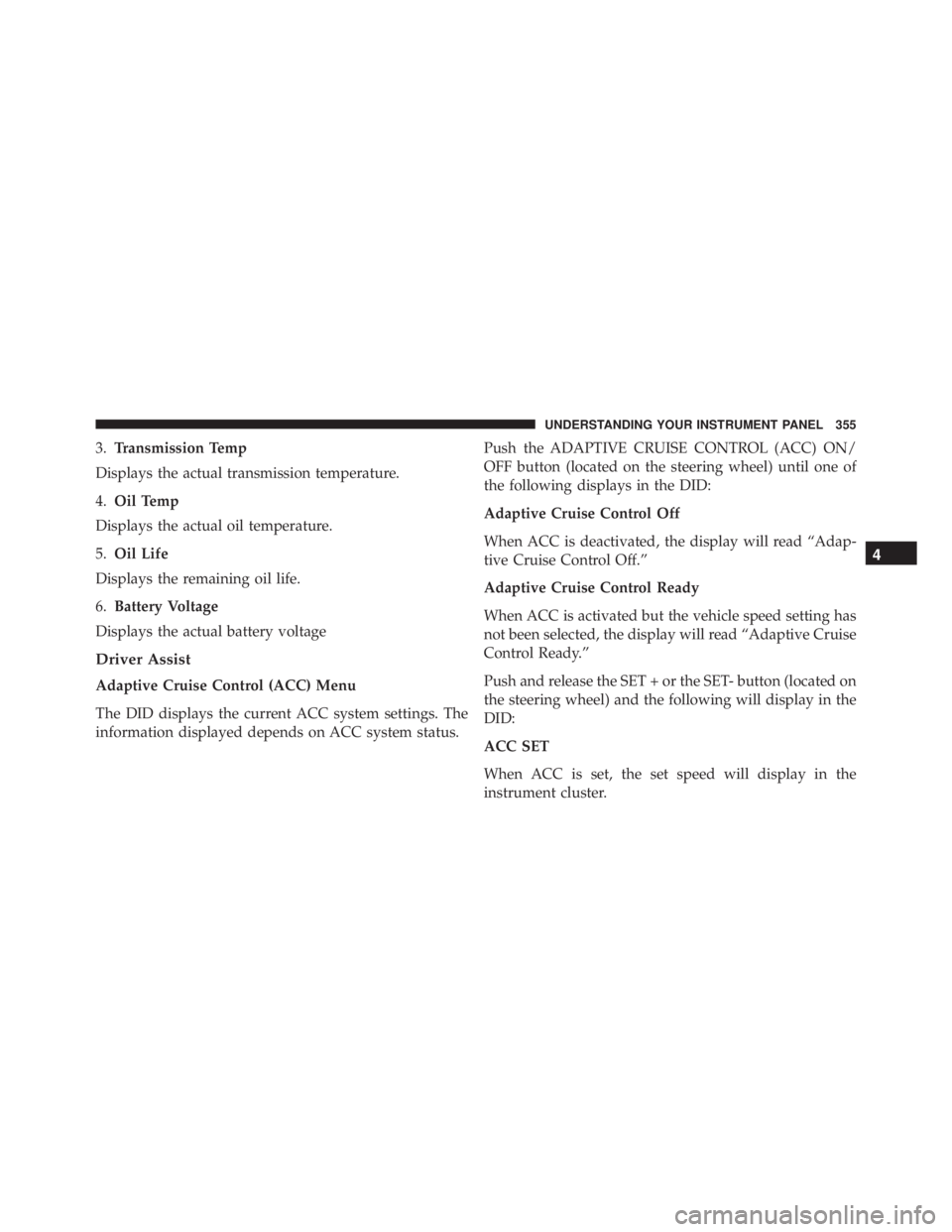 JEEP CHEROKEE LATITUDE 2015  Owners Manual 