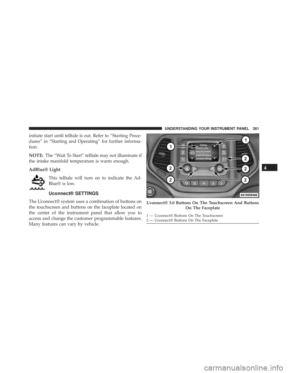 JEEP CHEROKEE LATITUDE 2015  Owners Manual 