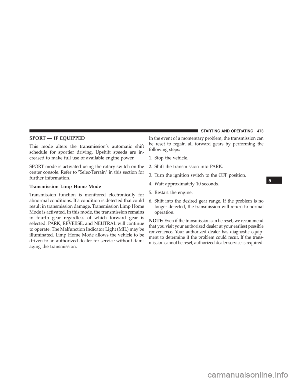 JEEP CHEROKEE LATITUDE 2015  Owners Manual 