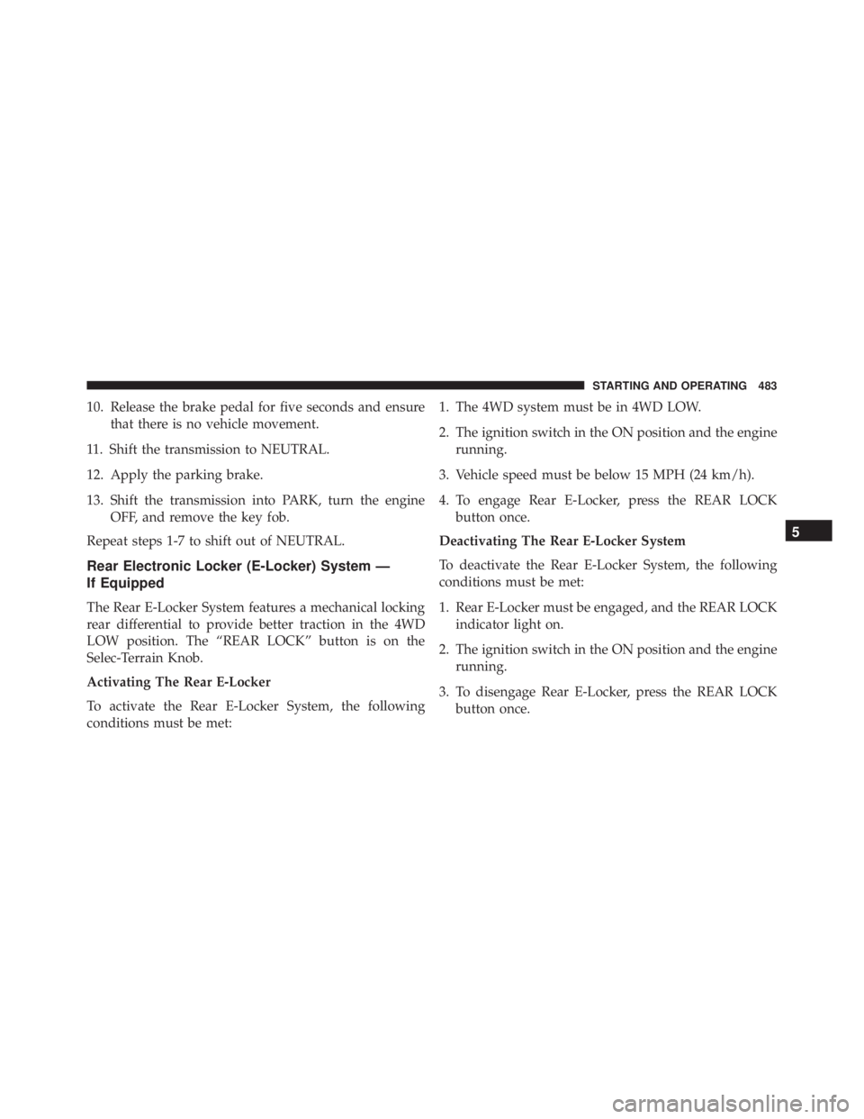 JEEP CHEROKEE LATITUDE 2015  Owners Manual 