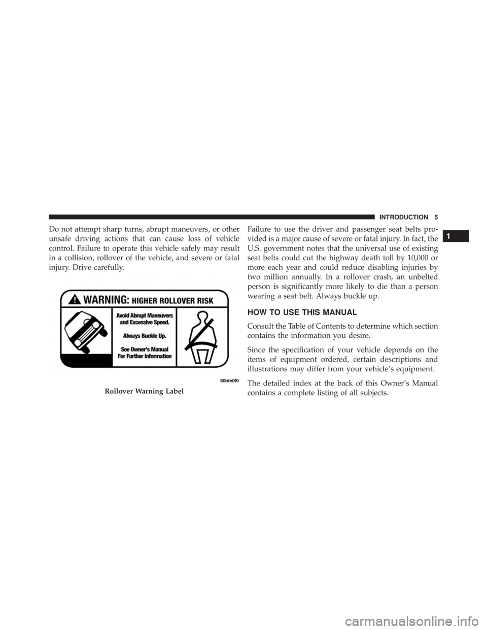 JEEP CHEROKEE LATITUDE 2015  Owners Manual 