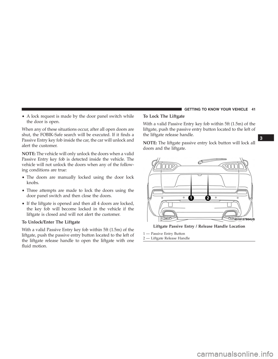 JEEP CHEROKEE TRAILHAWK 2019 Service Manual 