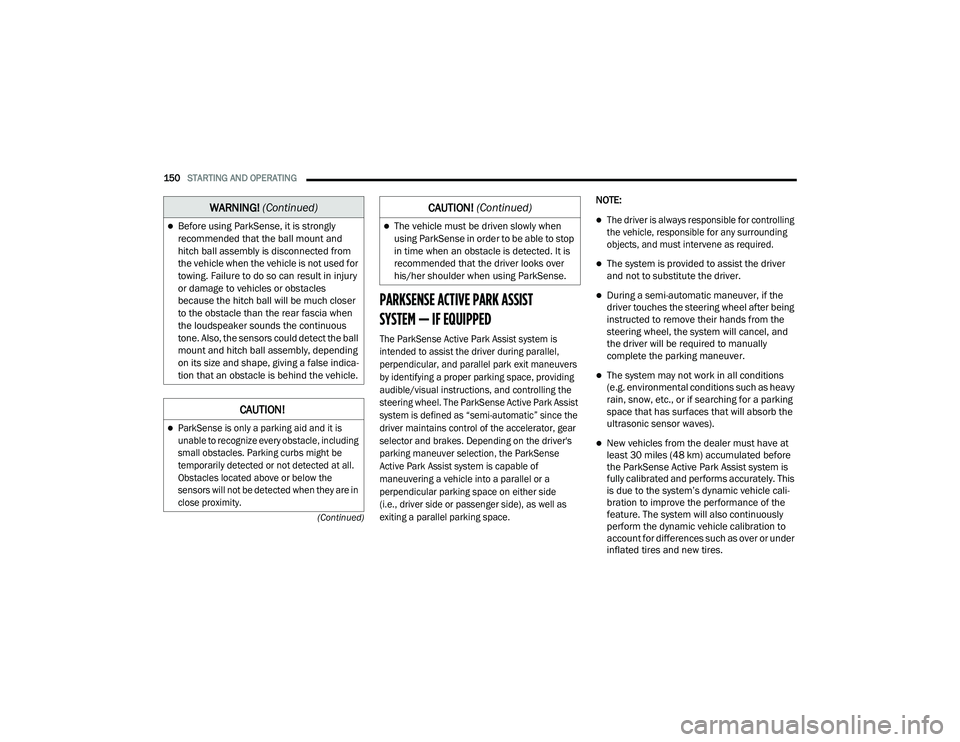 JEEP CHEROKEE LATITUDE LUX 2021  Owners Manual 
�:�$�5�1�,�1�*� (Continuedyf 