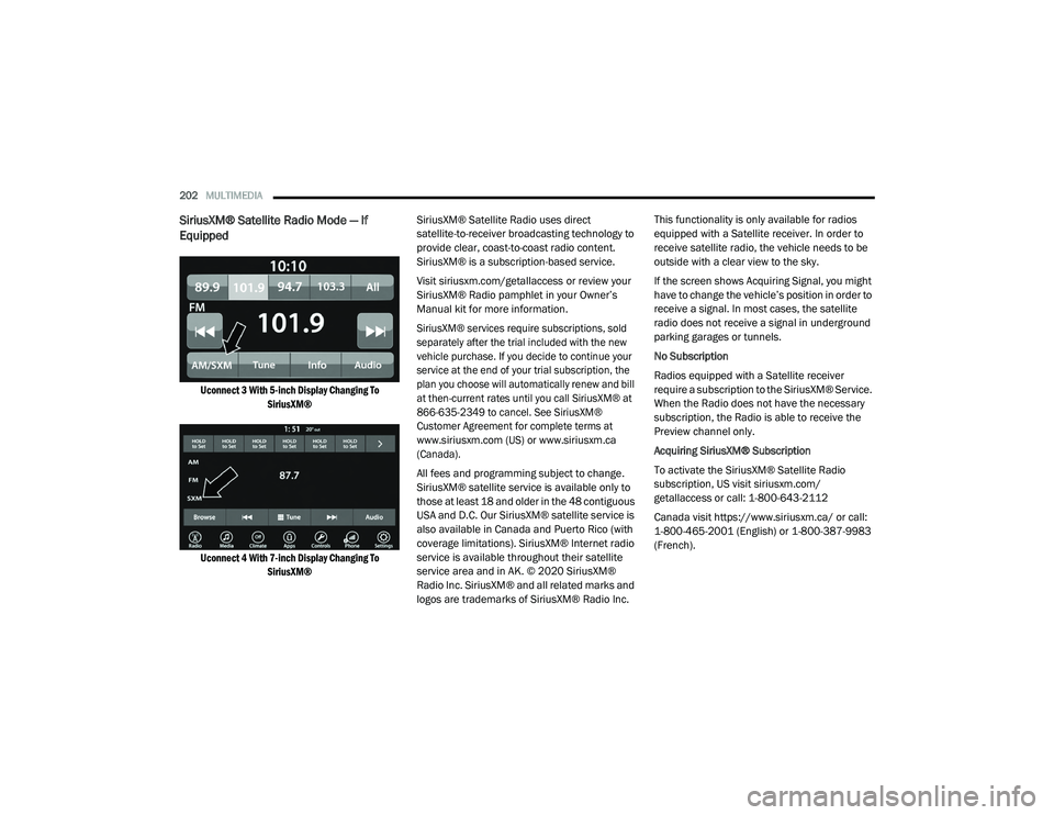 JEEP CHEROKEE LATITUDE LUX 2021  Owners Manual 