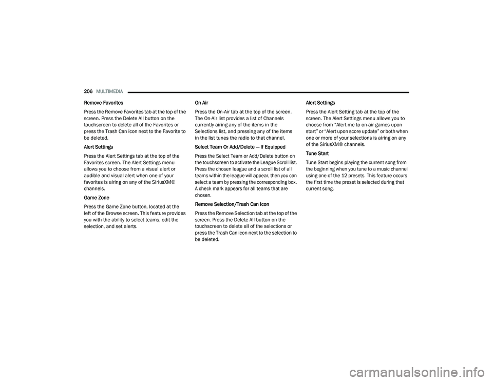 JEEP CHEROKEE LATITUDE LUX 2021  Owners Manual 