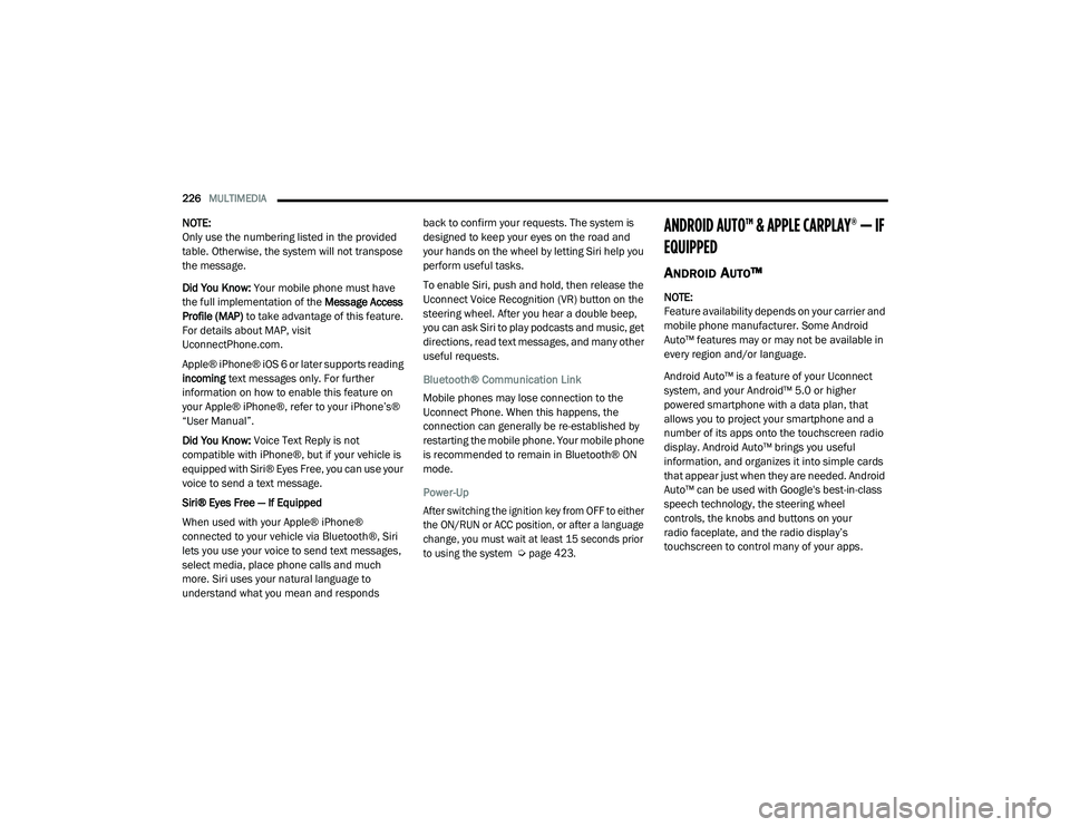 JEEP CHEROKEE LATITUDE LUX 2021  Owners Manual 