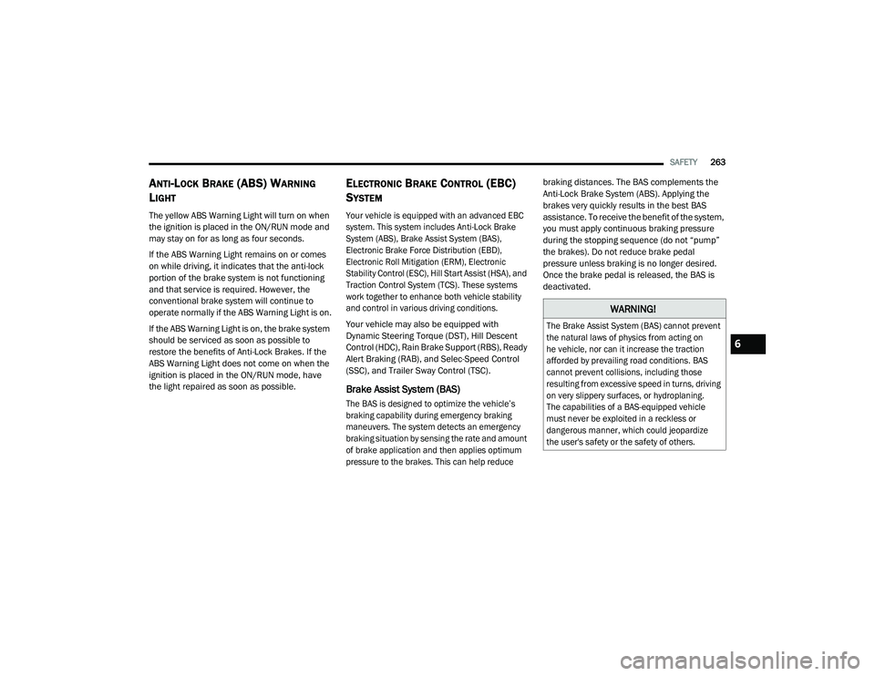 JEEP CHEROKEE LATITUDE LUX 2021  Owners Manual �:�$�5�1�,�1�*�

�7�K�H��%�U�D�N�H��$�V�V�L�V�W��6�\�V�W�H�P���%�$�6�\f��F�D�Q�Q�R�W��S�U�H�Y�H�Q�W�
�W�K�H��Q�D�W�X�U�D�O��O�D�Z�V��R�I��S�K�\�V�L�F�V��I�U�R�P��D�F�W�L�Q�J��R�Q�
�K�