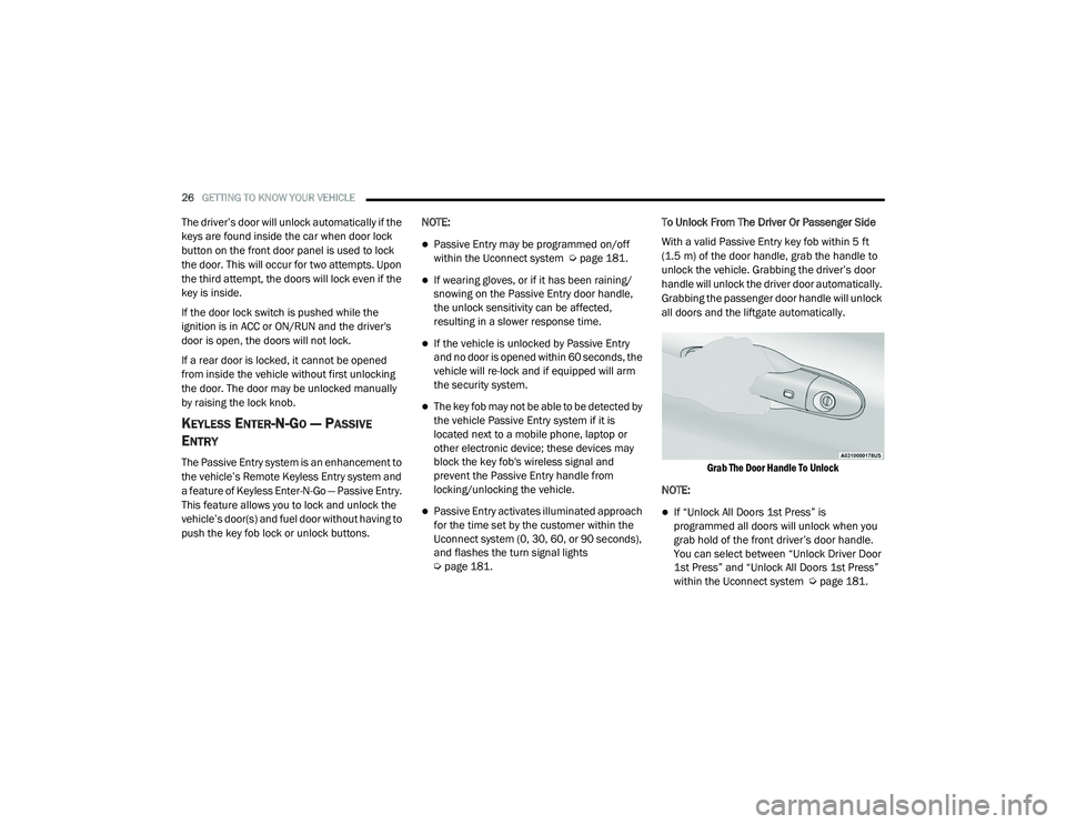 JEEP CHEROKEE LATITUDE LUX 2021 Owners Manual 
