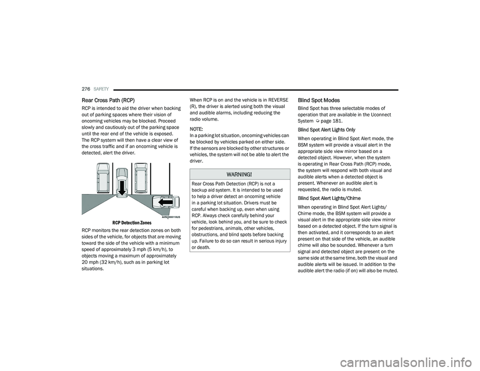 JEEP CHEROKEE LATITUDE LUX 2021  Owners Manual �:�$�5�1�,�1�*�

�5�H�D�U��&�U�R�V�V��3�D�W�K���H�W�H�F�W�L�R�Q���5�&�3�\f��L�V��Q�R�W��D�
�E�D�F�N�X�S��D�L�G��V�\�V�W�H�P���,�W��L�V��L�Q�W�H�Q�G�H�G��W�R��E�H��X�V�H�G
�W�R��K�