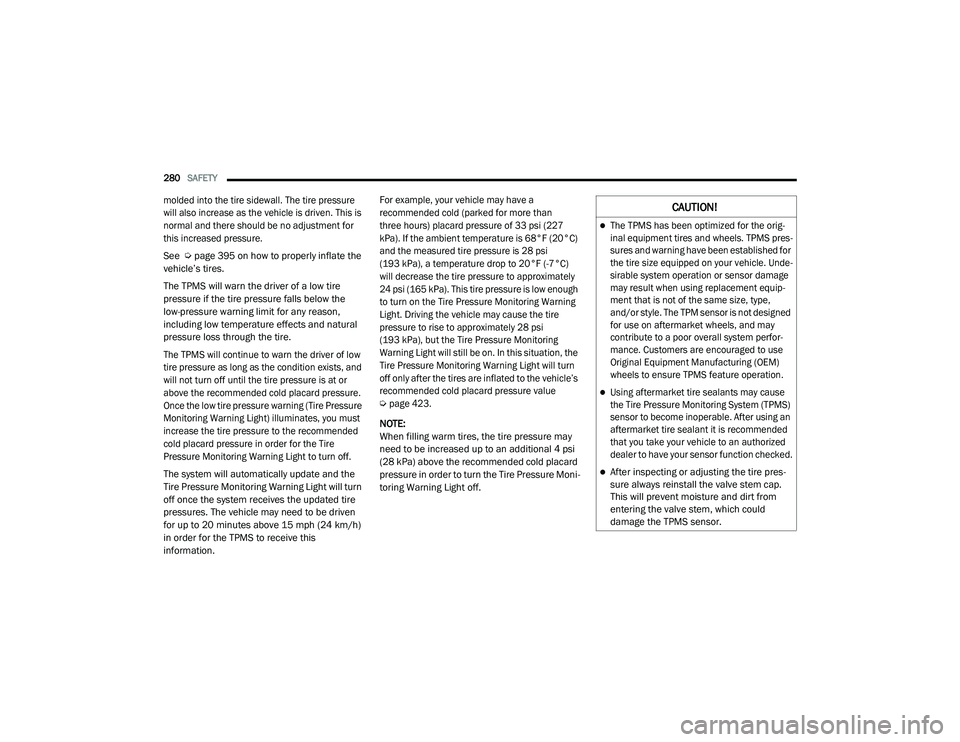 JEEP CHEROKEE LATITUDE LUX 2021  Owners Manual 