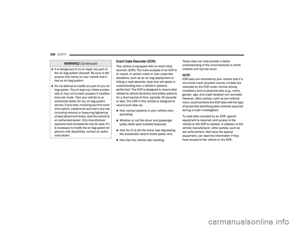JEEP CHEROKEE LATITUDE LUX 2021  Owners Manual 
�:�$�5�1�,�1�*� (Continuedyf 