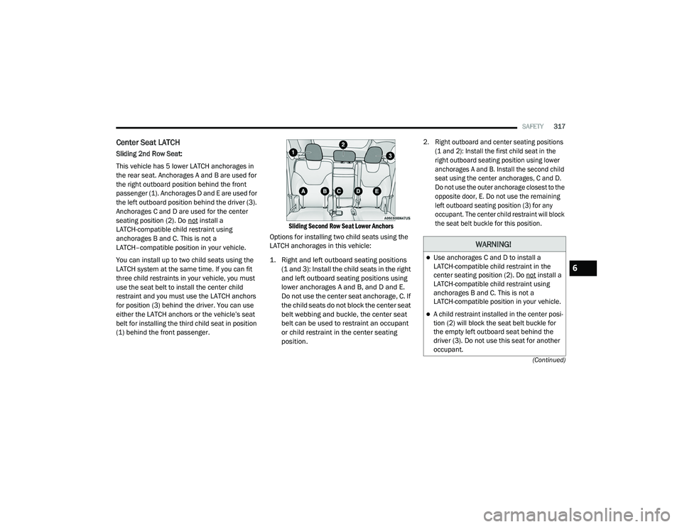 JEEP CHEROKEE LATITUDE LUX 2021 User Guide ��L�Q�V�W�D�O�O��D�
�/�$�7�&�+��F�R�P�S�D�W�L�E�O�H��F�K�L�O�G��U�H�V�W�U�D�L�Q�W��X�V�L�Q�J�
�D�Q�F�K�R�U�D�J�H�V��%��D�Q�G��&���7�K�L�V��L�V��Q�R�W��D�
�/�$�7�&�+�²�F�R�P�S�D�W�L�E
