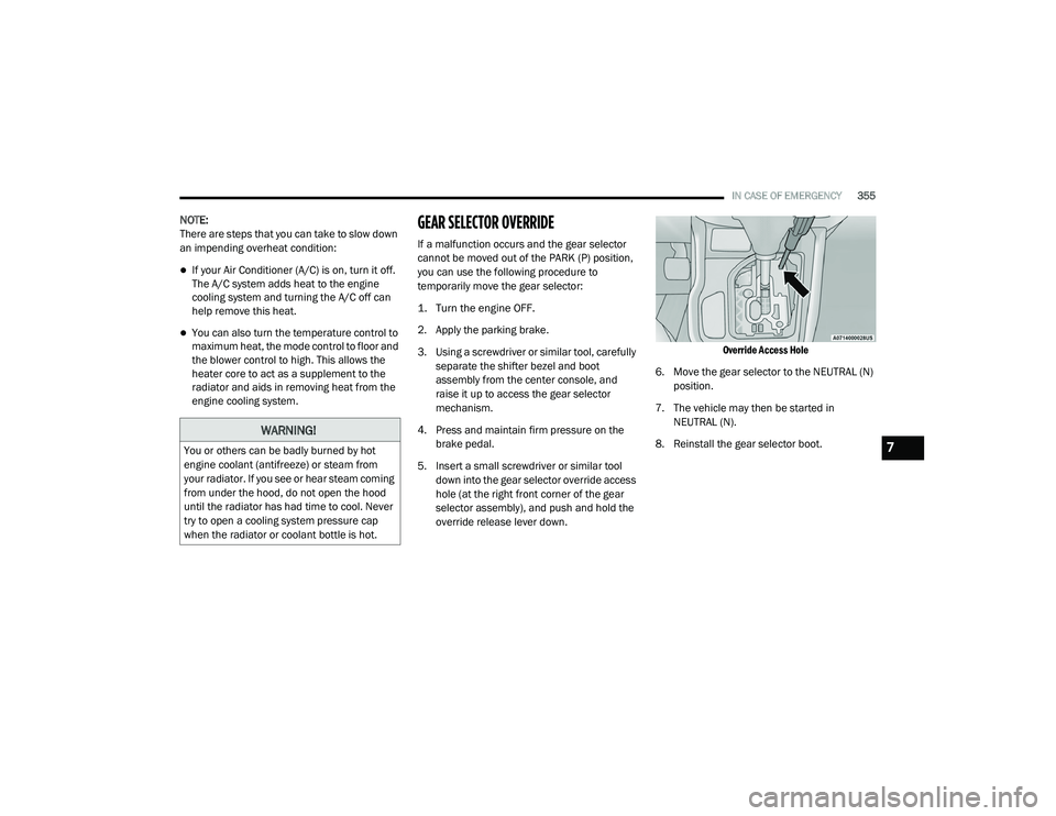 JEEP CHEROKEE LATITUDE LUX 2021  Owners Manual �:�$�5�1�,�1�*�
�<�R�X��R�U��R�W�K�H�U�V��F�D�Q��E�H��E�D�G�O�\��E�X�U�Q�H�G��E�\��K�R�W�
�H�Q�J�L�Q�H��F�R�R�O�D�Q�W���D�Q�W�L�I�U�H�H�]�H�\f��R�U��V�W�H�D�P��I�U�R�P�
�\�R�X�U��U�D