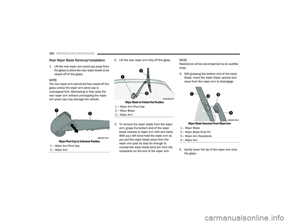 JEEP CHEROKEE LATITUDE LUX 2021  Owners Manual ���³��:�L�S�H�U��$�U�P��3�L�Y�R�W��&�D�S
���³��:�L�S�H�U��%�O�D�G�H
���³��:�L�S�H�U��$�U�P
���³��:�L�S�H�U��%�O�D�G�H
���³��:�L�S�H�U��%�O�D�G�H��3�L�Y�R�W��3�L�Q
���³�