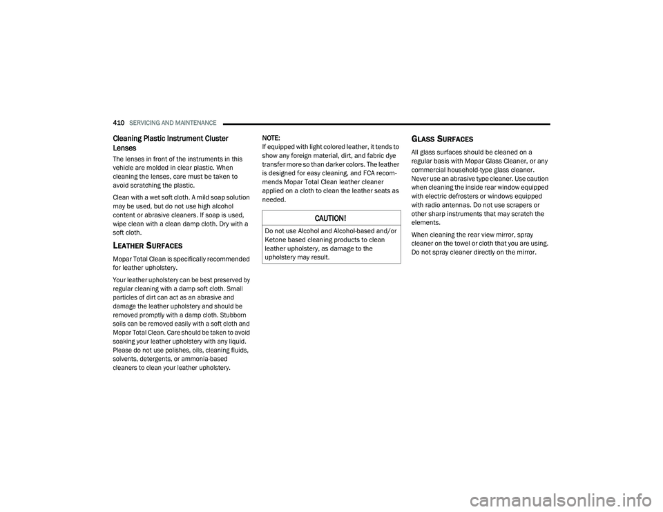 JEEP CHEROKEE LATITUDE LUX 2021  Owners Manual 