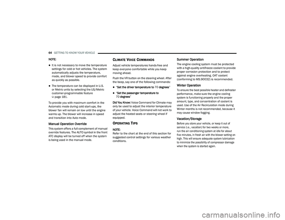 JEEP CHEROKEE LATITUDE LUX 2021 Repair Manual 
